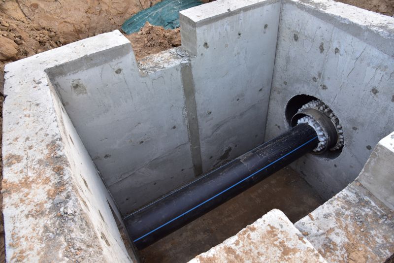 Sewage Riser Installation