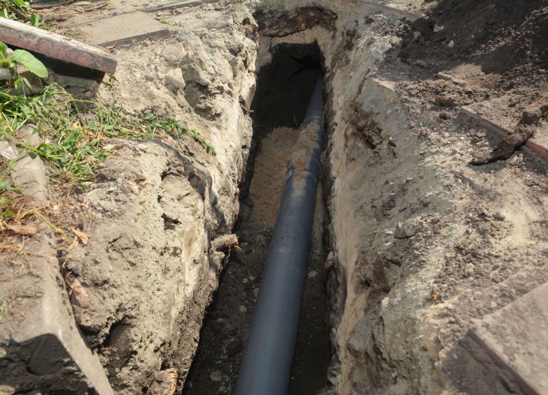 Sewage Riser Installation