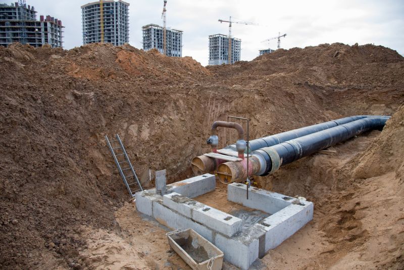 Sewage Riser Installation