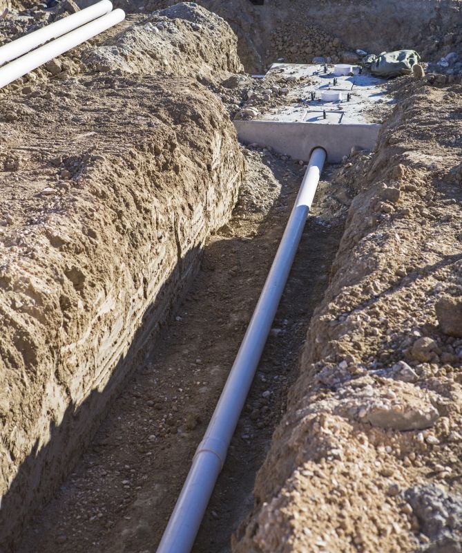Sewage Riser Installation